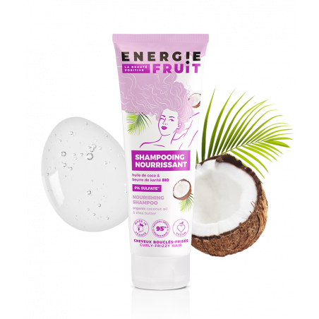 shampoing sans sulfate coco energie fruit
