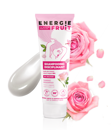 Shampoing sans sulfate monoï rose energie fruit